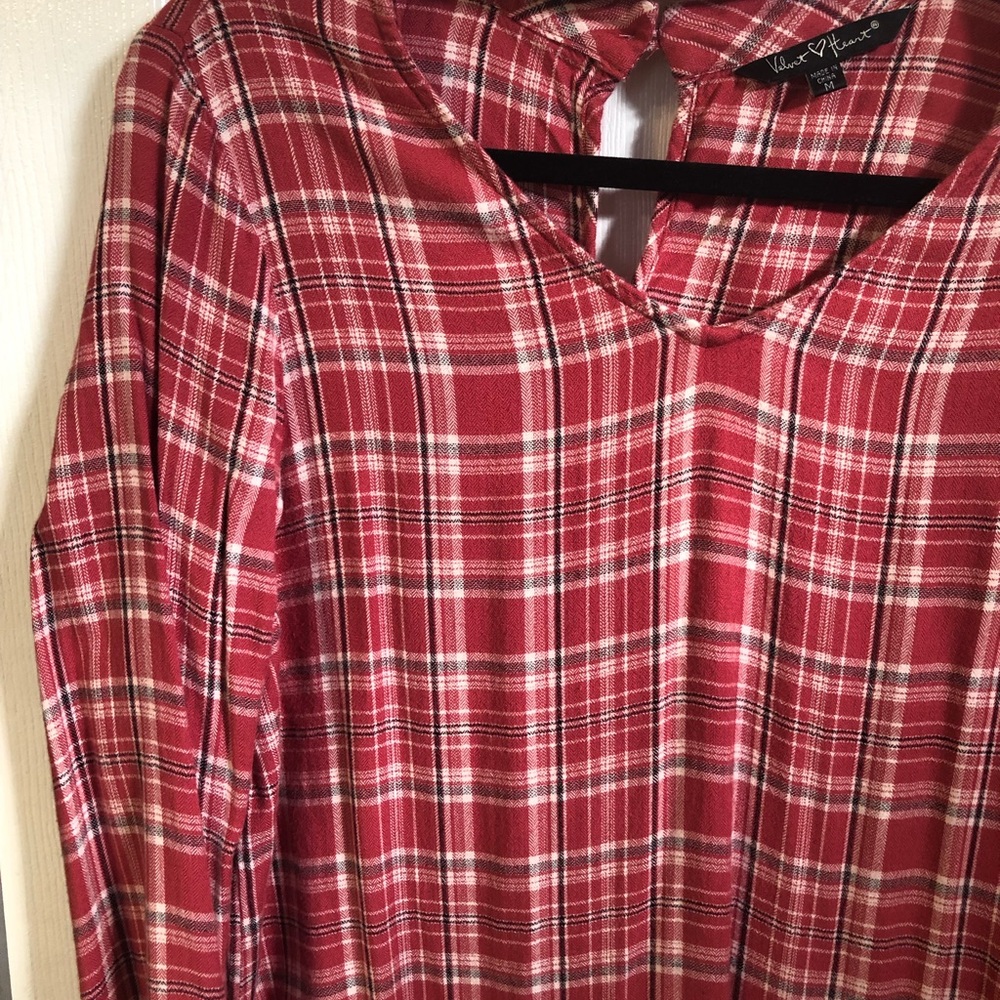 Super Soft amd Flowy Plaid Shirt